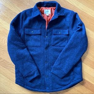 Knit Utility Jacket with Quilted Lining